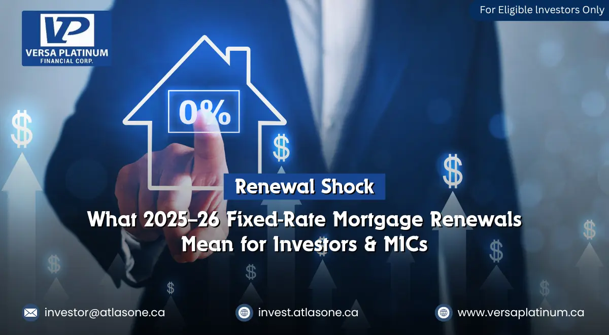 Renewal Shock What 2025–26 Fixed-Rate Mortgage Renewals Mean for Investors & MICs